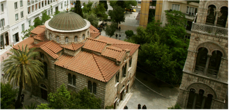 Ναός Σωτήρος Λυκοδήμου στην Αθήνα (Οδός Φιλελλήνων).