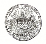 Αναμνηστικό μετάλλιο γαληνοτάτης Δημοκρατίας Βενετίας για την ανατίναξη του Παρθενώνα.