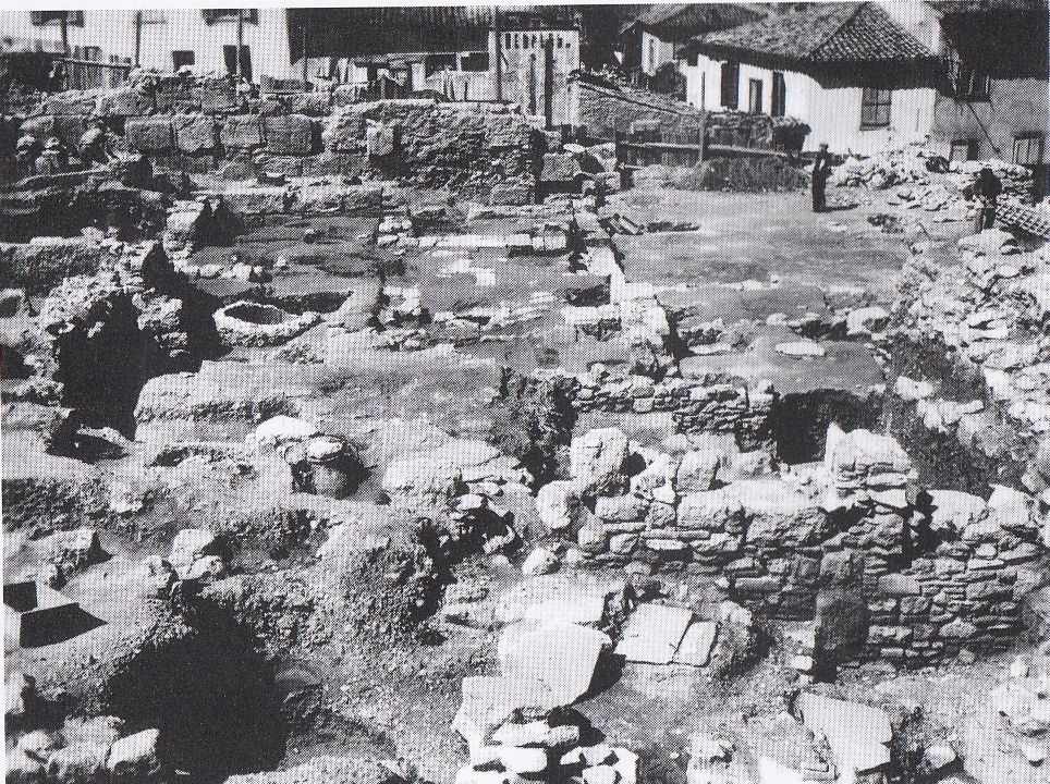 Βυζαντινές ανασκαφές αρχαίας  αγοράς