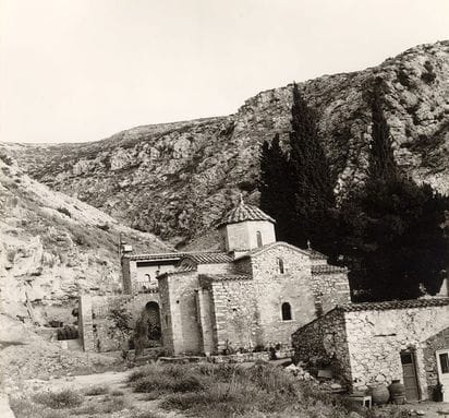 Ιερά Μονή Αγίου Ιώαννου Καρέα το 1967 μ.Χ.